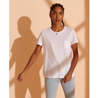 Superdry Scripted T-shirt i økologisk bomuld med rund hals