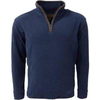 Mens Game Stanton Fleece Pullover - Marine / M