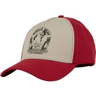 Buckley Cap, red/beige, Gorilla Wear