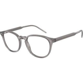Giorgio Armani Mand AR7259 6070 Optiske stel Acetat Grå Transparent Pantos Normal
