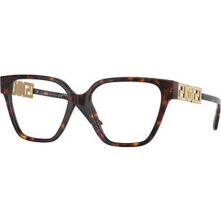 Versace Kvinde VE3358B 108 Optiske stel Acetat Skildpadde Transparent Geometrisk Normal