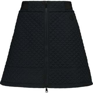 Moncler High-rise quilted miniskirt - black - S