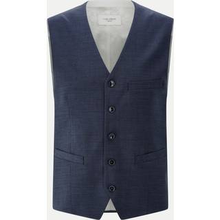 Carl Gross Herren Weste blau
