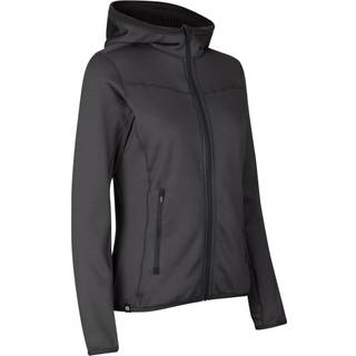 ID 0841 Cardigan stretch komfort dame Koks grå XL