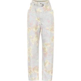 Marant Etoile Rinny high-rise paperbag pants - beige - M