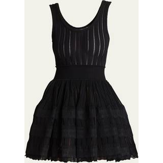AlaÃ¯a Crinoline minidress - black - XL+