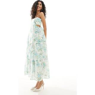 Shauna Scallop Trim Midi Dress