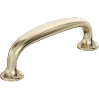 Amerock BP37395BBZ | CREFOWN 3 tommer (76 mm) Center-to-Center Golden Champagne Cabinet Pull | Køkkenkabinet Hardware | Møbler hardware | Skuffeh