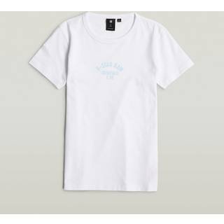 Girls T-Shirt Slim - White - girls