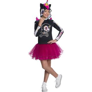 Rubies barns Tokidoki -kostume Dia de los Muertos Caramelo Unicorno Medium