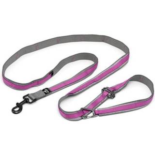 Kurgo Quantum 6-i-1-Snor - Lilla/Sort
