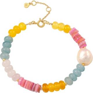 Hultquist Holiday armbånd i forgyldt med perler