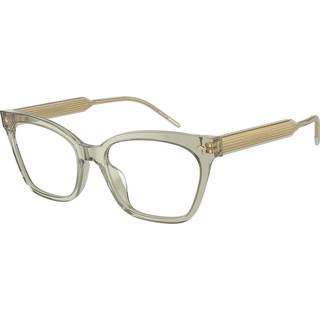 Giorgio Armani Kvinde AR7257U 6083 Optiske stel Acetat Grøn Transparent Cat Eye Normal