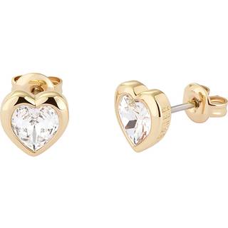 Ted Baker Gold Han Crystal Heart Earring - Gold