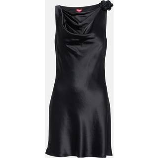 Staud Floral appliquÃ© minidress - black - XS
