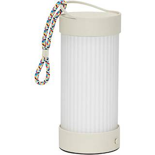 Hübsch LED-bordlampe Camp, sand, glas, jern, IP44