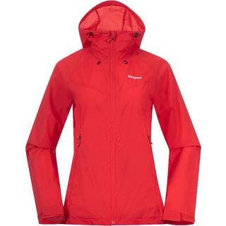 Bergans Women's Rabot Windbreaker Jacket Fire Red, XS