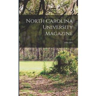 North Carolina University Magazine; 1890-1892