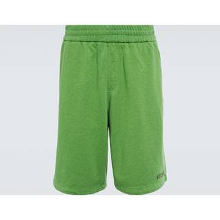 Versace Cotton jersey shorts - green - EU 50