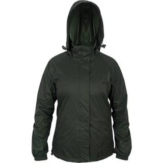 Regnjakke dame - Treklife Rain Packaway - Grøn - Large