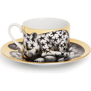 Fornasetti Tea Cup High Fidelity Stellato - B/W/G