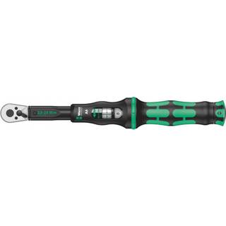Wera Click-Torque A 6 momentnøgle med omskifter-skralde, 1/4 tomme hex, 2.5 - 25 Nm