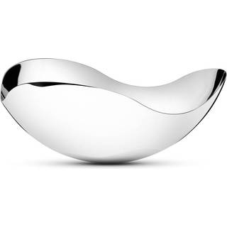 BLOOM skål, stor, Georg Jensen, Blankt rustfrit stål