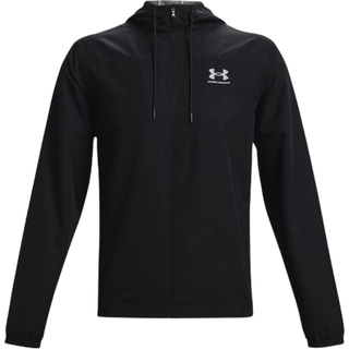 Jakke med hætte Under Armour UA SPORTSTYLE WINDBREAKER-BLK 1361621-003 Størrelse M