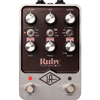 Universal Audio UAFX Ruby '63 Forforstærker/Rack-forstærker
