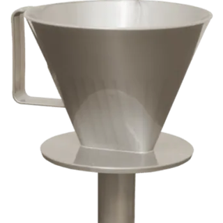 Kaffetragt 1x4, plast, ass. grå/hvid