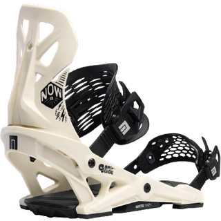 Now Brigade Snowboardbindinger - M - chalk