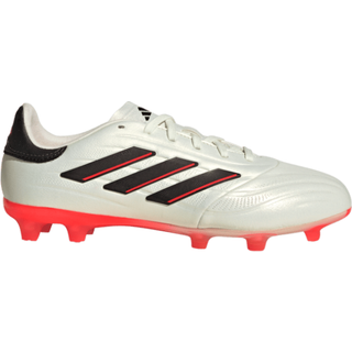 adidas Junior Copa Pure II Elite FG Fodboldstøvler Elfenbensfarvet/Sort/Solrød