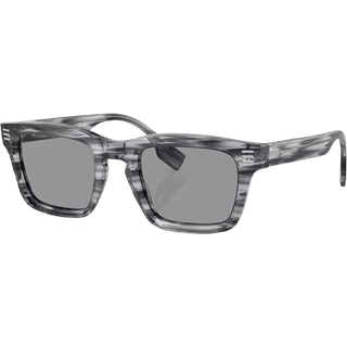 Burberry BE4403 4097/1 51 Solbriller Mænd Grå - Transparent Grey Horn - 51mm