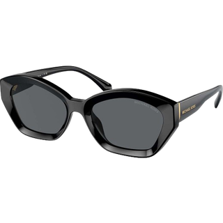 Michael Kors Kvinde MK2209U BEL AIR 300587 Solbriller Injiceret Sort Grå Geometrisk Normal