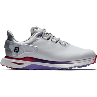 FootJoy Pro/SLX Vandtætte Dame Golfsko Uden Spikes - White/Silver/Multi - Str. 37 Normal
