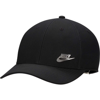 Struktureret Nike Dri-FIT Club-kasket med metallogo - sort - L/XL