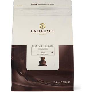 Callebaut - Fontæne Chokolade Mørk, 2,5 kg