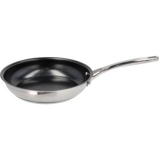 Ellen Stegepande keramisk non-stick fra By Tareq Taylor - Stål farve - 18/8 rustfrit stål