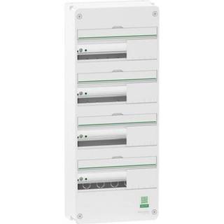 SCHNEIDER GRUPPETAVLE RESI9 CX TAVLE 4X13 MOD HVID R9H13844