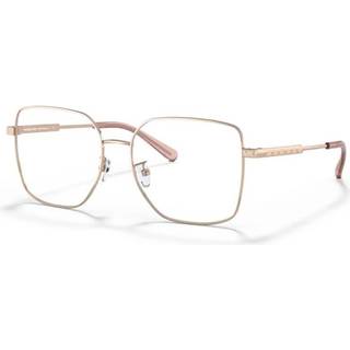 Michael Kors Kvinde MK3056 NAXOS 1108 Optiske stel Stål Guld Transparent Firkantet Normal