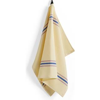 HAY Canteen viskestykke, cream/blå