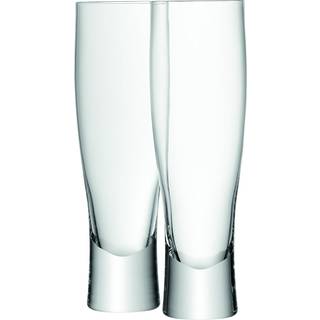 Lsa International Bar Ølglas 2-pak - Ølglas Mundblæst Glas Klar - LBR23