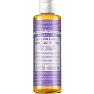 Dr-Bronners Pleje Flydende-saeberLavender 18-in-1 Natural Soap 240 ml (271,00 kr / 1 l) - 240 ml