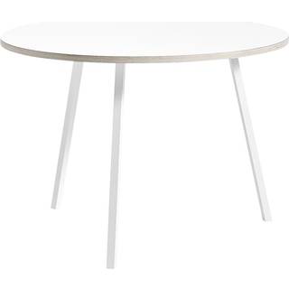 Hay bord - Loop stand round table hvid Ø 120 cm - rundt bord