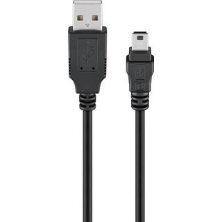Pro USB-A <-> USB Mini-B (5-pin) - 3m - Sort