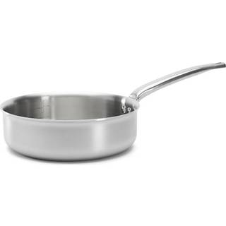 de Buyer Alchimy Sauteuse gerade 24 cm - Edelstahl-Mehrschichtmaterial - Silber