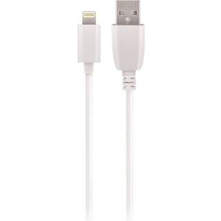 Maxlife cable USB - Lightning 3,0 m 2A white