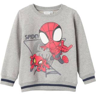 Name It Grey Melange Spidey Sweatshirt