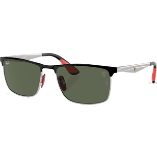 Ray - Ban Unisex RB3726M F06071 Solbriller Metal Sort Grøn Firkantet Normal