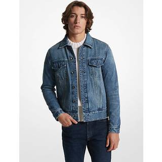MK Denim Trucker Jacket - Blue - Michael Kors